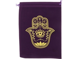 Bolsita Terciopelo Morado Cordón Ajustable Estuche Joyería Portátil Versátil Guardar Objetos Pequeños Bodas