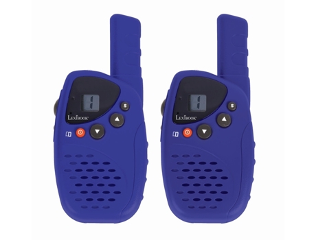 Walkie Talkie LEXIBOOK Digital Largo Alcance 5Km Pantalla LCD (Edad Mínima Recomendada: 3 años)