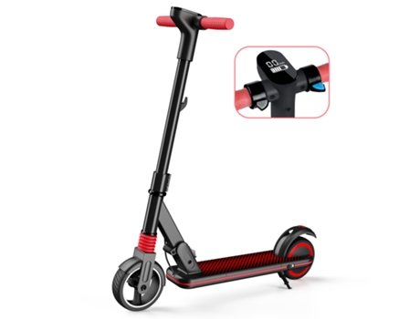 Patinete Eléctrico NEI-WAI S3 Negro Para Niños (Velocidad máx: 14 Km/h- Carga 70 kg- Autonomía: 8Km)