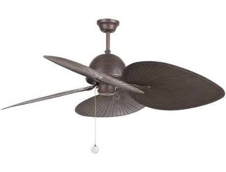 Ventilador de Techo FARO BARCELONA Cuba Marrón (65 W - Diámetro 132 cm)