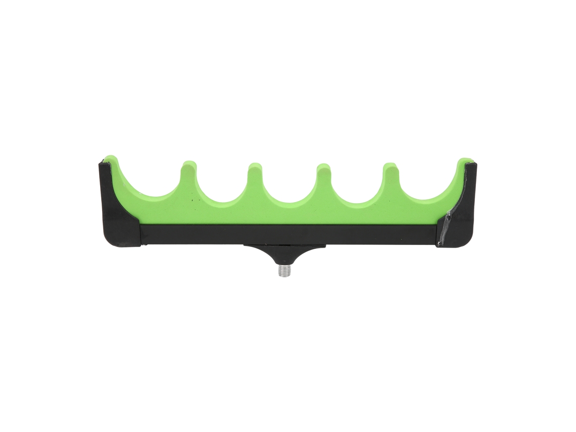 Soporte para cañas de pescar con 5 ranuras y espuma EVA.