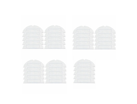35 piezas adecuadas para Roborock Xiaomi accesorios de Robot de barrido de suelo T7S/T7S Plus/S7 fregona vibratoria de trapo desechable