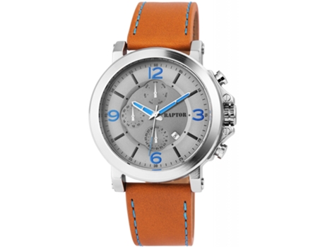 Reloj RAPTOR Reloj de Hombre Georgy con Correa de Cuero Genuino