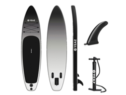 Conjunto de Paddle Surf YEAZ Black Sands Beach Exotrace (305x78x15 cm)