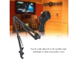 Soporte De Micrófono Cantilever Desmontable Ajustable Con Pinza Para Mesa Y Pared, Brazo De Suspensión Clip