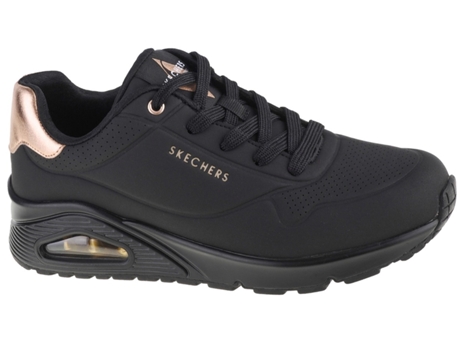 Zapatos SKECHERS Mujer (Cuero Sintético - Negro - 41)