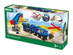 Jogo de Mesa BRIO Police Transport Set (3 Anos)