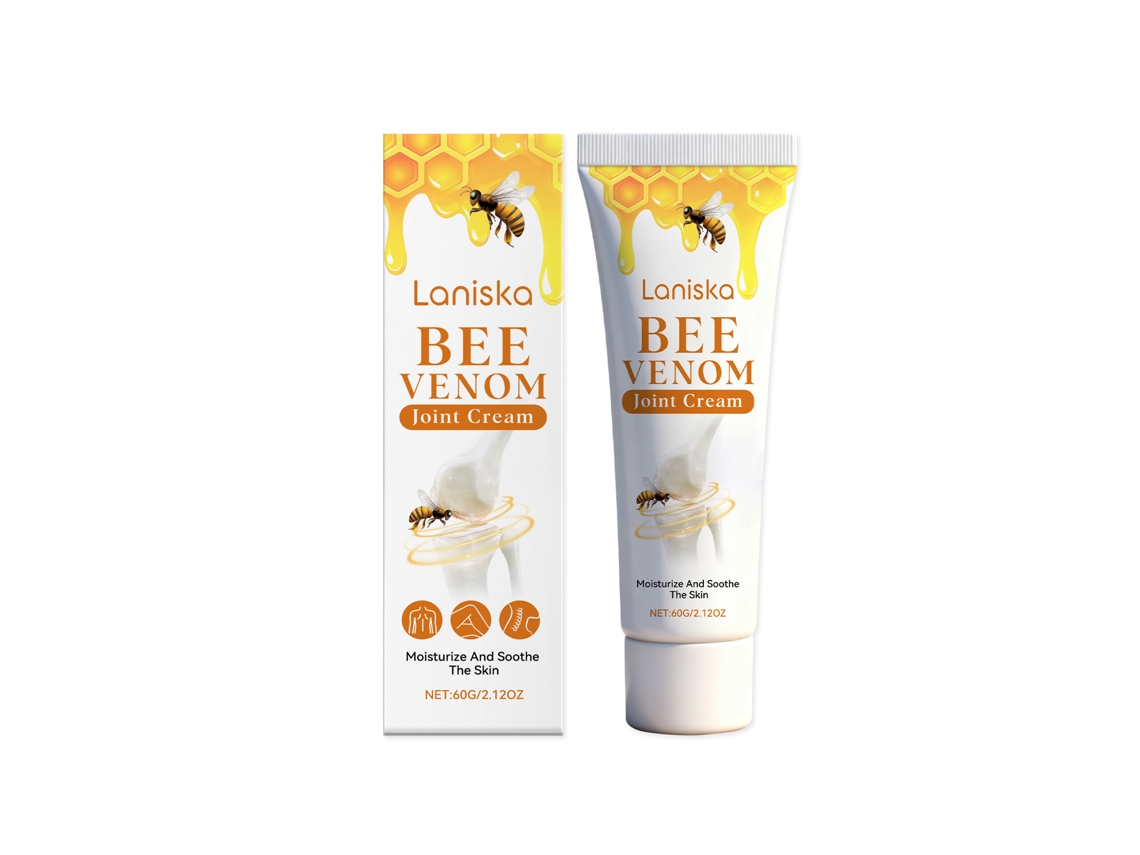 Crema calmante para las articulaciones con veneno de abeja