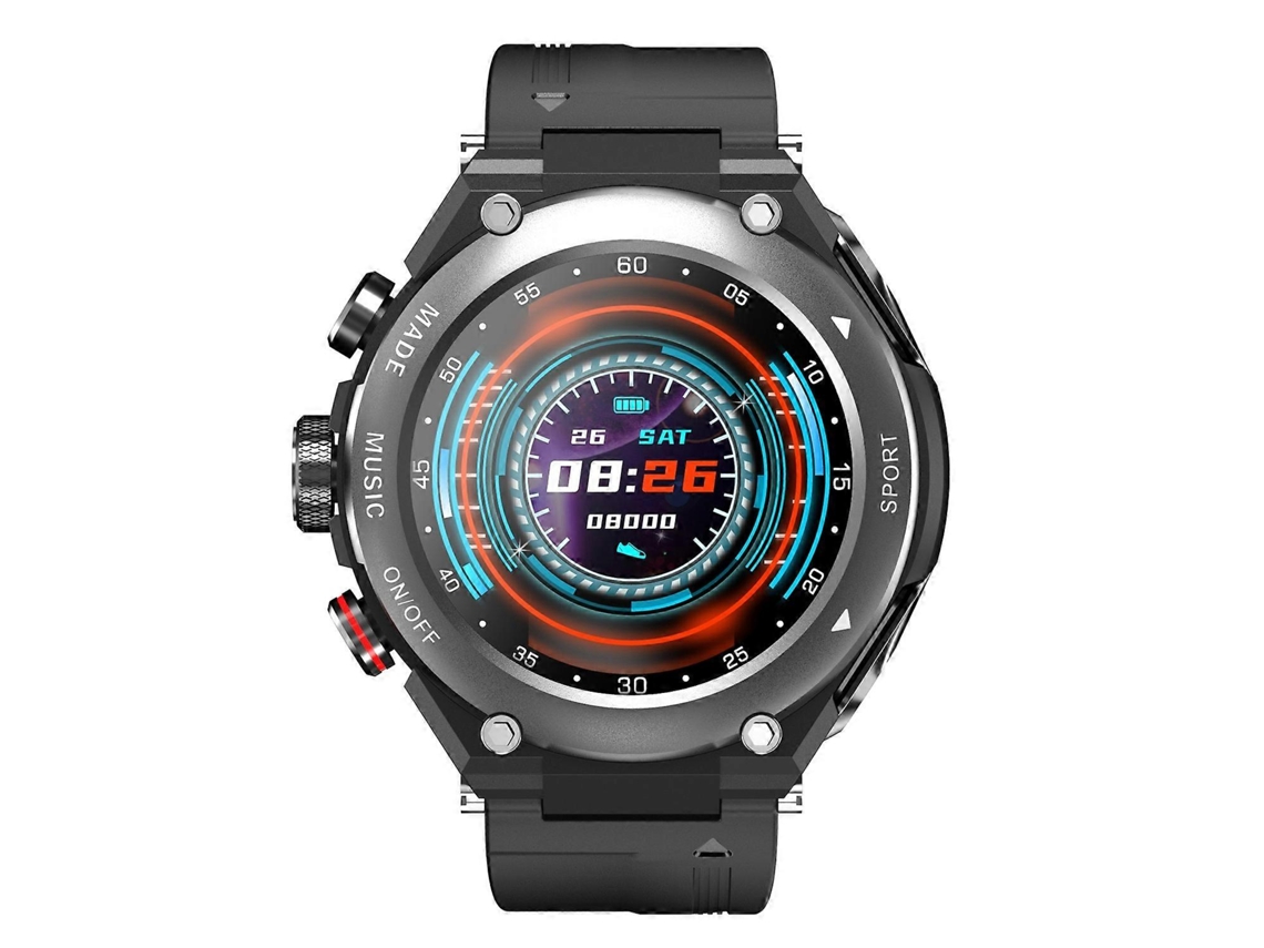 Reloj inteligente Lemfo T92 2 en 1 TWS Bluetooth 5.0 con auriculares, monitor de frecuencia cardíaca y presión arterial Saisiyiky