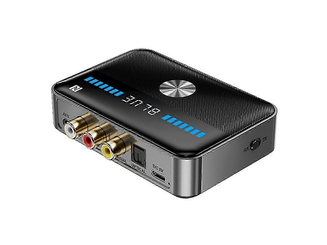 Receptor Bluetooth 5.3nfc Adaptador Bluetooth Fibra Óptica Coaxial HiFi Transmisor Bluetooth Universal Js Rosewell