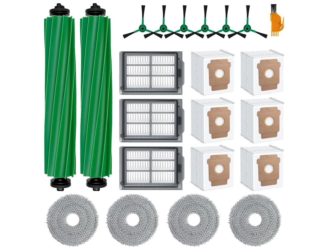 Kit de accesorios para aspiradoras Yuysan Roomba Plus 505 Combo 405 Combo (22 piezas)