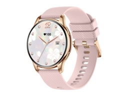 Smartwatches Bestvite De 1.32" Para Mujer Con Llamadas, Más De 100 Ejercicios, Monitorización De Frecuencia Cardíaca, Sueño Y Spo2 Rosa