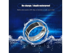 Anillo Inteligente Nfc Multifuncional, Resistente Al Agua, Smart Wear, Acero Inoxidable.