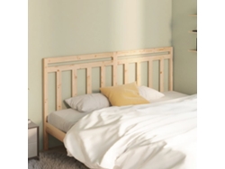 Cabecero De Cama Madera Maciza De Pino 206x4x100 Cm