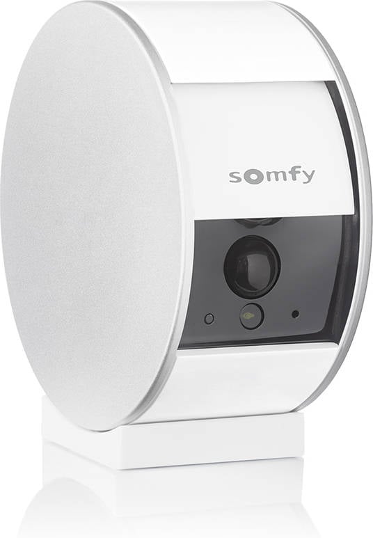 Somfy 2401507a Indoor camera vigilancia wifi full hd altavoz y sensor de movimiento compatible con alexa google asistant apple homekit 1 unidad paquete ip 1920 1080