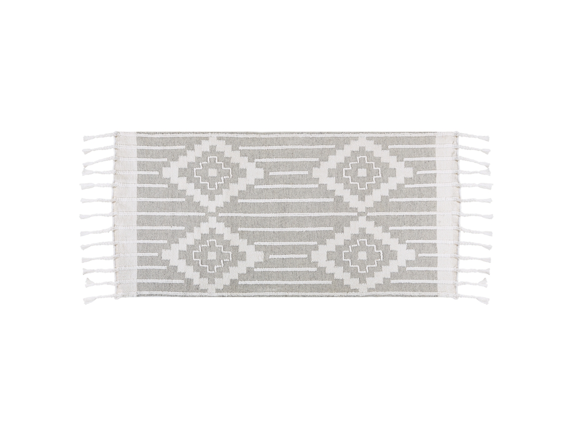 Alfombra BELIANI Tabiat de Material sintético Blanco 80x150