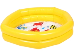 Piscina Inflable Bebés Amarillo, Portátil Verano