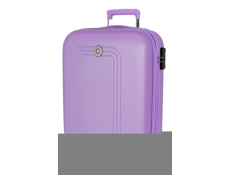 MOVOM Maleta De Cabina ABS Rígida Riga Morado