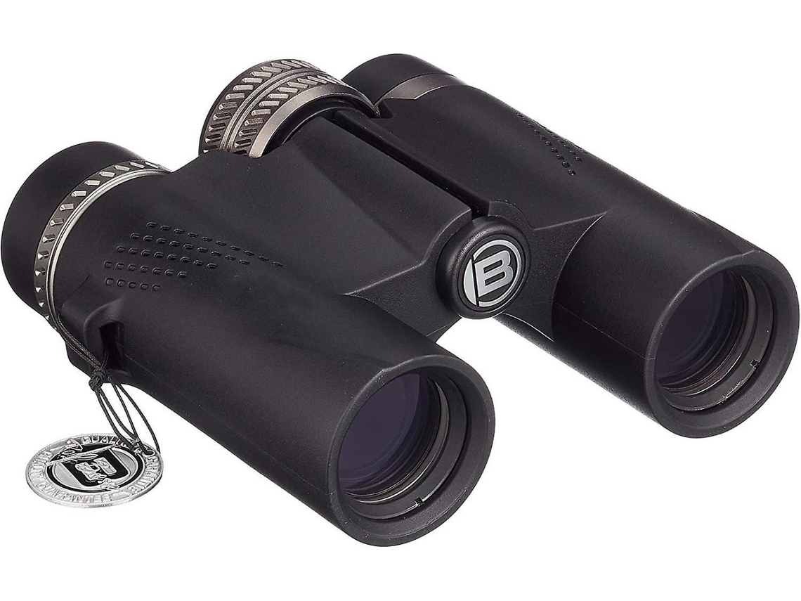 Binoculares Bresser Condor 8x25 mm con prismas de cristal Bak4 y revestimiento multicapa para un mayor contraste y nitidez.