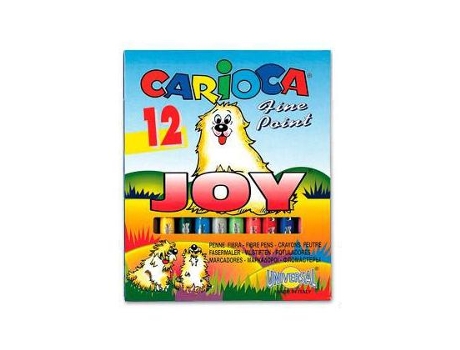 Marcador Carioca Joy Caixa de 12 Núcleos