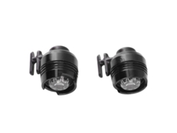 2026velora-2 Piezas Linterna Zapato 3 Modos Luz Resistente Al Agua Ipx5 Aluminio Ligero Farol Zapato