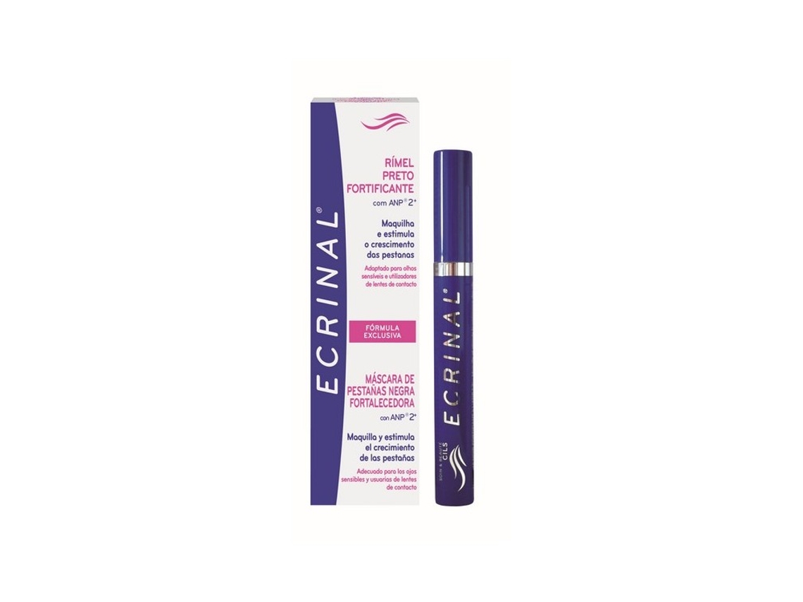 Máscara de Pestaña ECRINAL negro Fortificant ( 7ml)