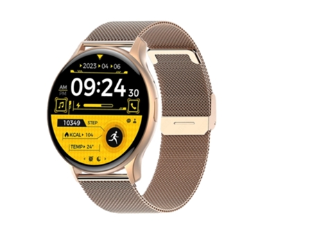Reloj inteligente NFC para mujer, alta fidelidad, llamadas de voz, relojes deportivos, Monitor de presión, reloj inteligente resistente al agua, pa...