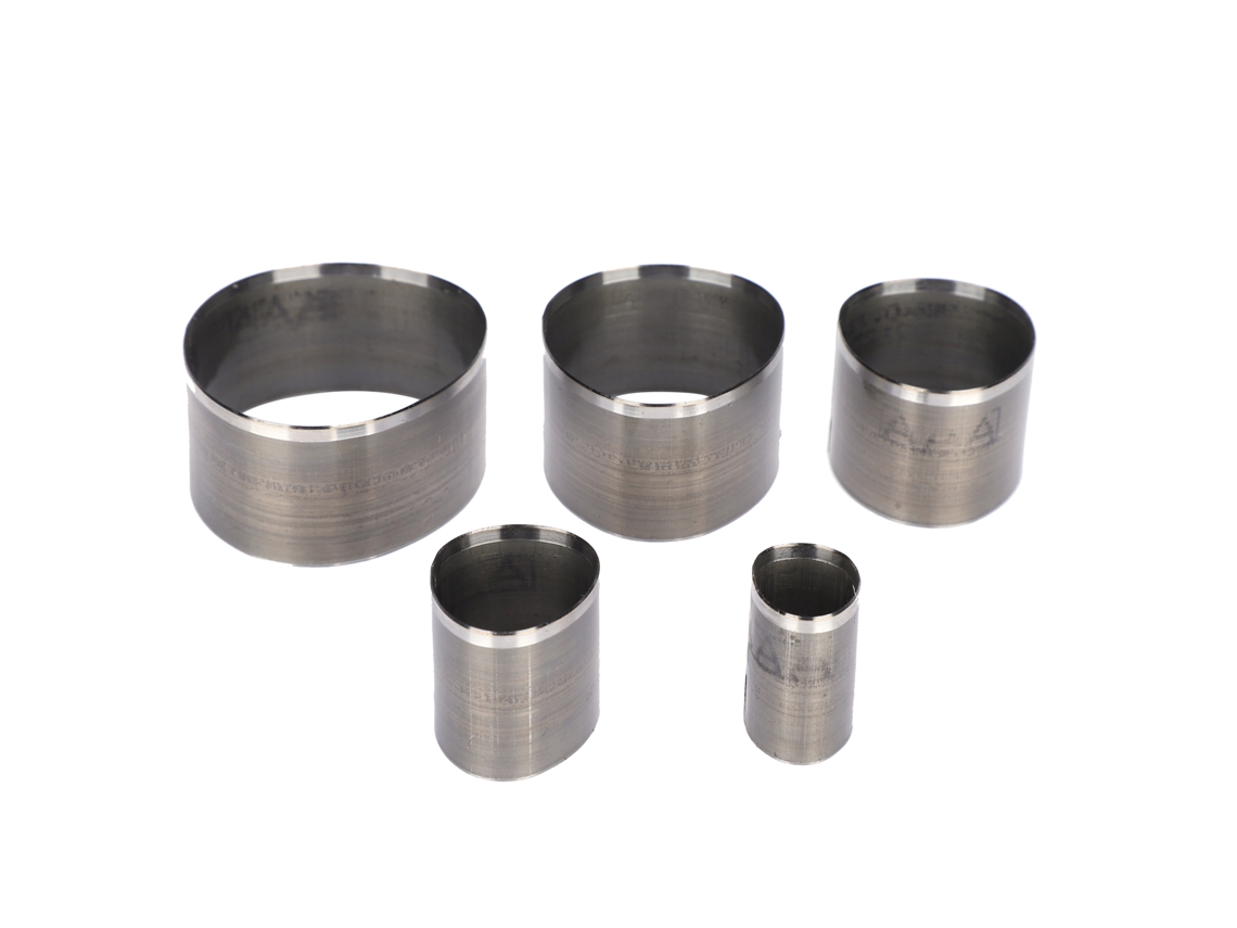 Set De 5 Troqueles De Cuero Para Corte, Punzones Huecos, Moldes De Perforación Para Bolsos, Cinturones Y Carteras