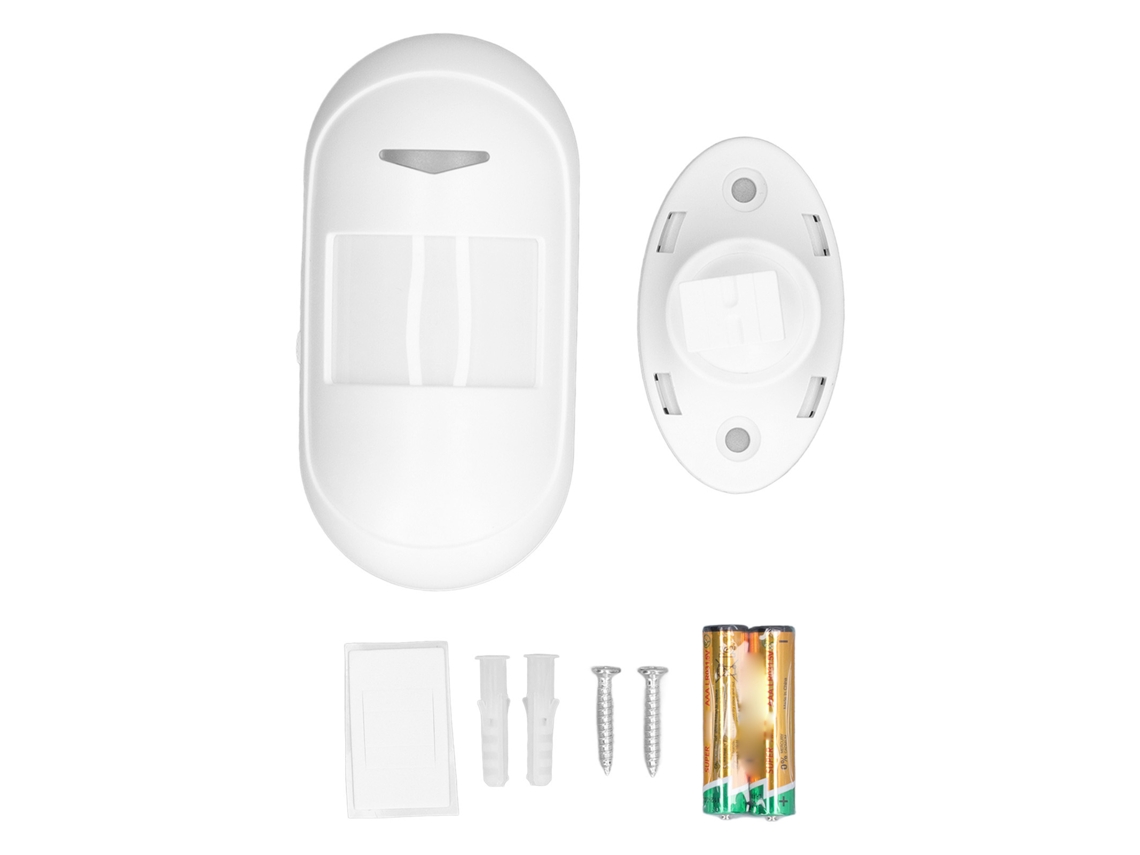 Sensor De Alarma Para Puerta Y Ventana,detector De Movimiento Pir Infrarrojo,alarma De Seguridad Hogar Recargable Usb