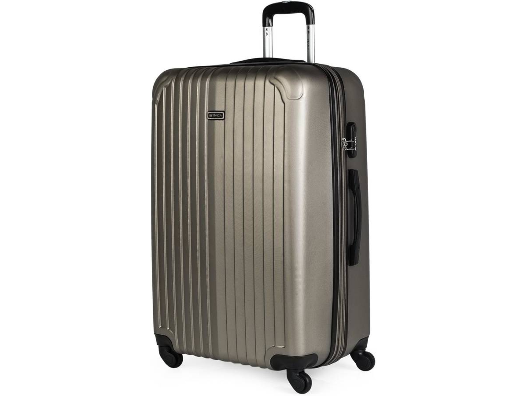 Maleta de Viaje Grande ITACA ABS Beige (100 L)