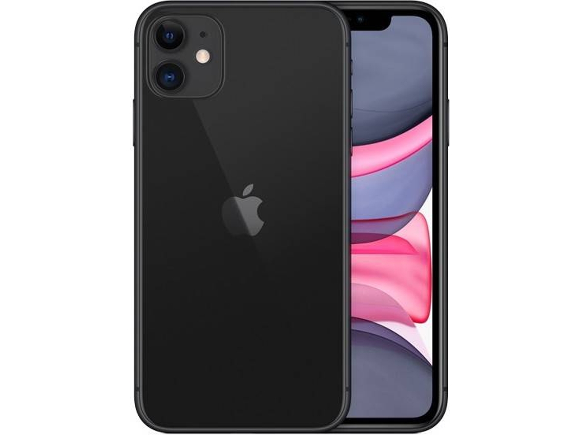 iPhone 11 APPLE (Reacondicionado Como Nuevo - 6.1'' - 128 GB - Negro)