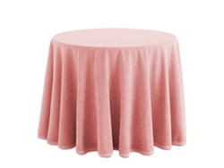 Lanovenanube Falda Camilla Redonda Chenilla Rosa, 90