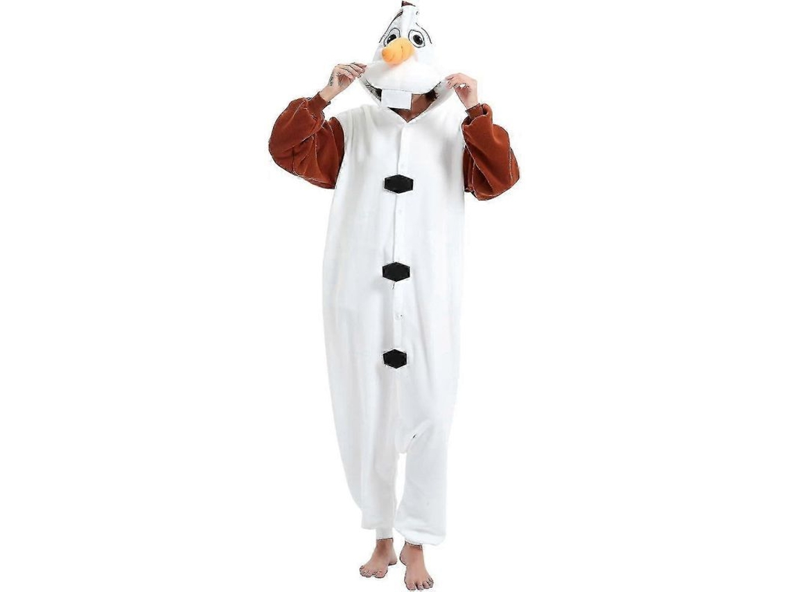 Pijama De Animal Para Adultos Onesie Olaf Talla X-large Para Halloween Y Navidad X-large Olaf