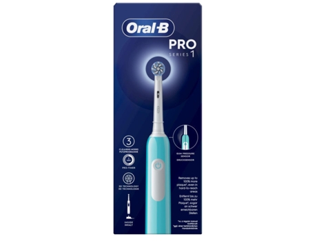 Pro 1 Sensitive Clean Adulto Cepillo dental oscilante Azul ORAL-B