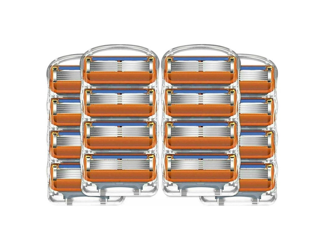 Paquete De 5 Cuchillas 24/16/8 Compatibles Con La Recortadora Eléctrica Gillette Fusion Proglide (batería No Incluida).