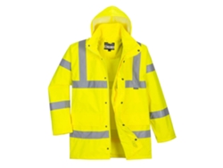 Chaqueta impermeable y transpirable Traffic Hivis / Amarilla / M Portwest