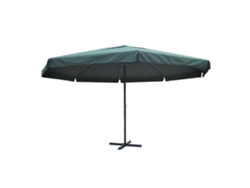 Parasol de aluminio Samos 500 cm. Casa encantadora Green Wsd355334