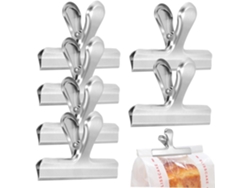 Lote De 6 Piezas De Clips Acier Inoxydable Pour Sacs Alimentaires Pince Fermentation Resistancee
