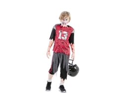 Disfraz de Niño EUROCARNAVALES Jugador De Futból Americano Zombi  (5 - 6 años)