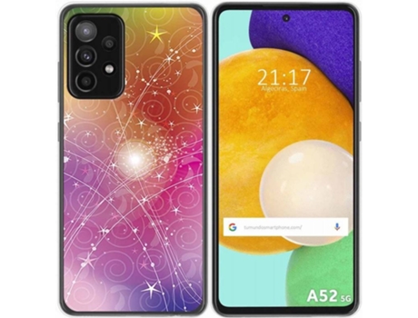 Carcasa Samsung Galaxy A52 / A52 5G / A52s 5G TUMUNDOSMARTPHONE Abstracto Multicolor