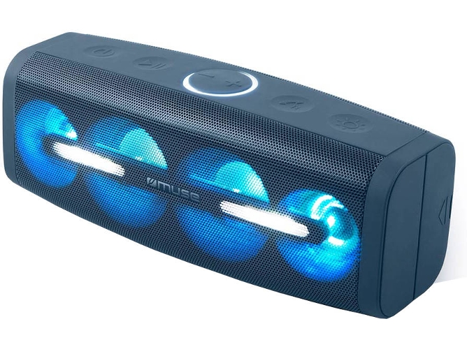 Altavoz Bluetooth MUSE M-830 DJ (Azul - 50 W - Alcance: hasta 10 m)