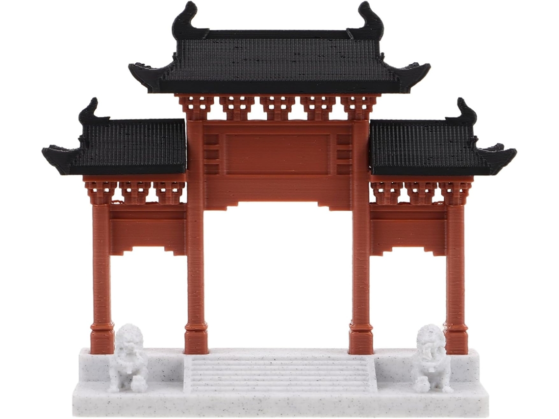Estatua De Puerta China Antigua, Adorno, Mini Arco Conmemorativo, Modelos