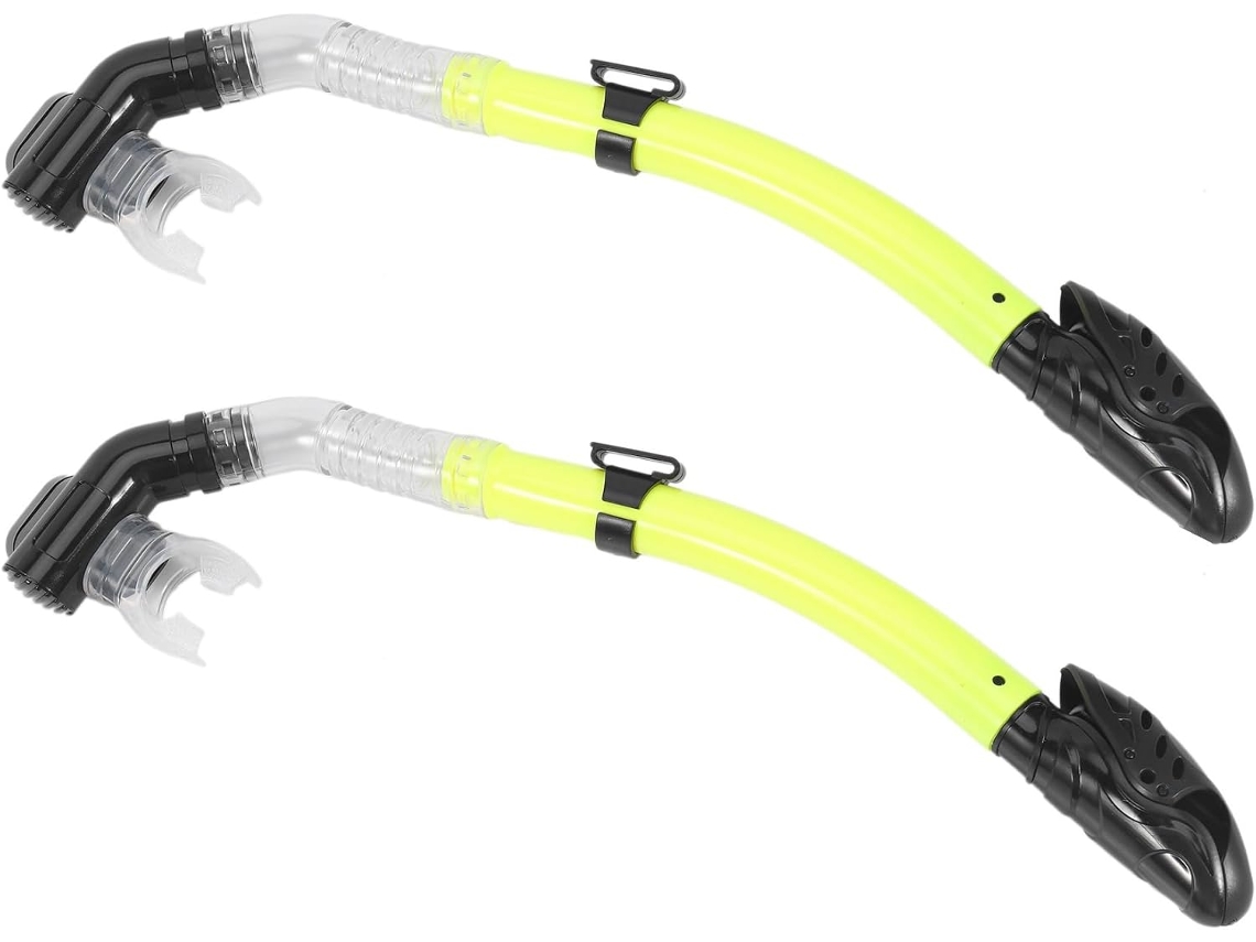 Tubo De Snorkel De Silicona 2x Con Boquilla Completamente Seca, Equipo Deportivo, Buceo