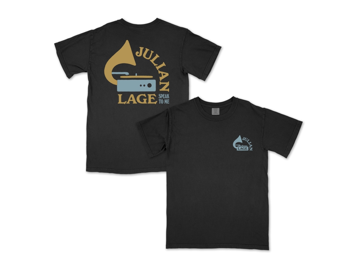 Camiseta unisex para adultos Julian Lage Gramophone Rockinstone, superventas. Talla: XXG