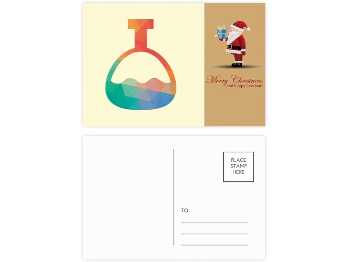 Besportble Juego De Dibujos Animados De Papá Noel Con Forma De Botella Cónica Y Estudio 14,6 X 9,8 Cm Impre...