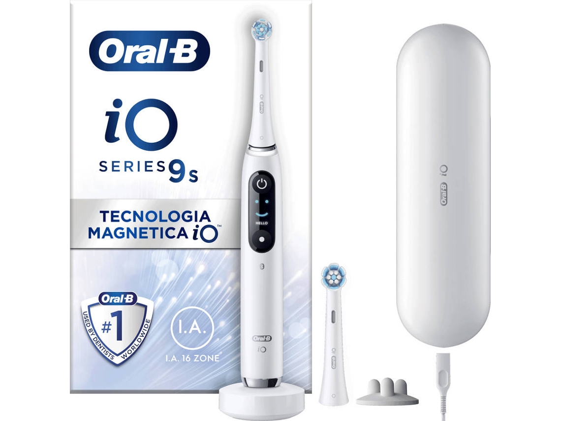Cepillo de Dientes Eléctrico ORAL B iO 9 S Blanco
