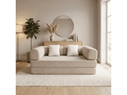 Coco Living Sofá Kaia Convertible - Arena/blanco