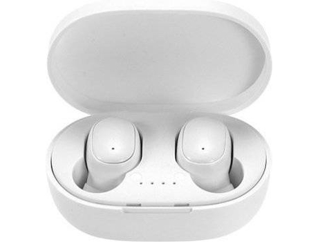 Auriculares Bluetooth True Wireless CHRONUS A6S9032 (In Ear - Micrófono - Noise Cancelling - Blanco)