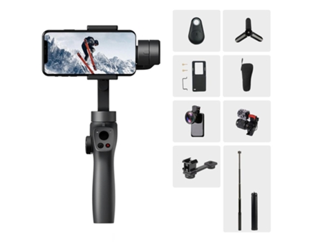 Estabilizador de Gimbal SLOWMOOSE Portátil Foco y Zoom para Smartphone