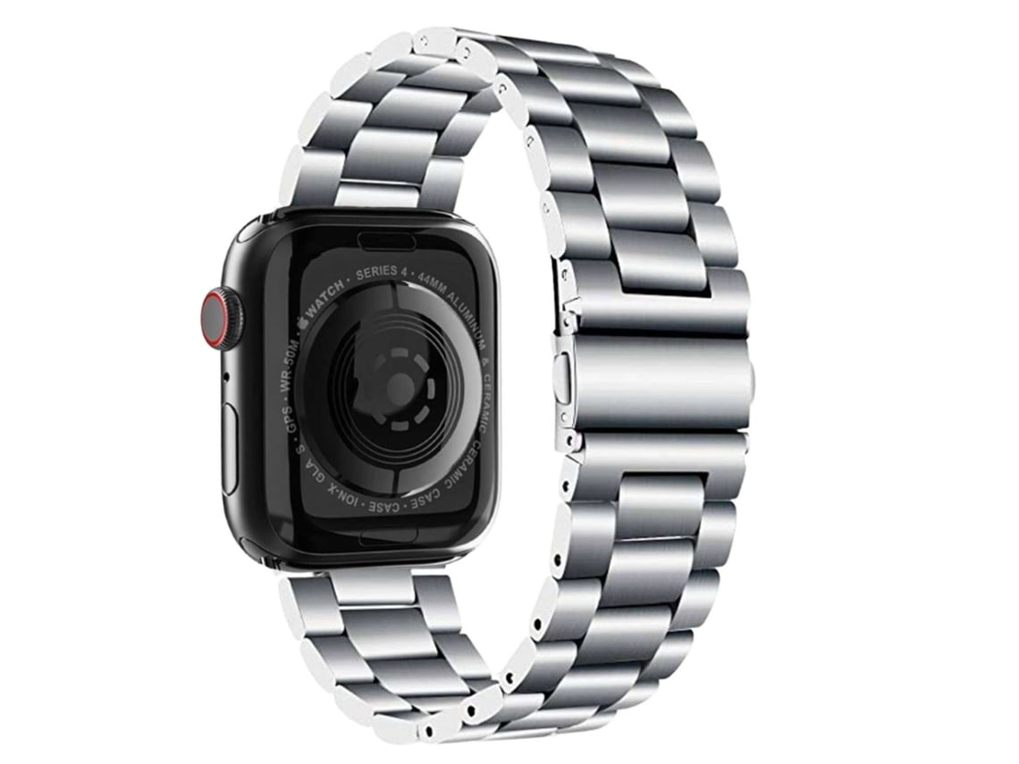 Correa Acero Inoxidável Adaptable Plateado para Apple Watch Series 4 44Mm
